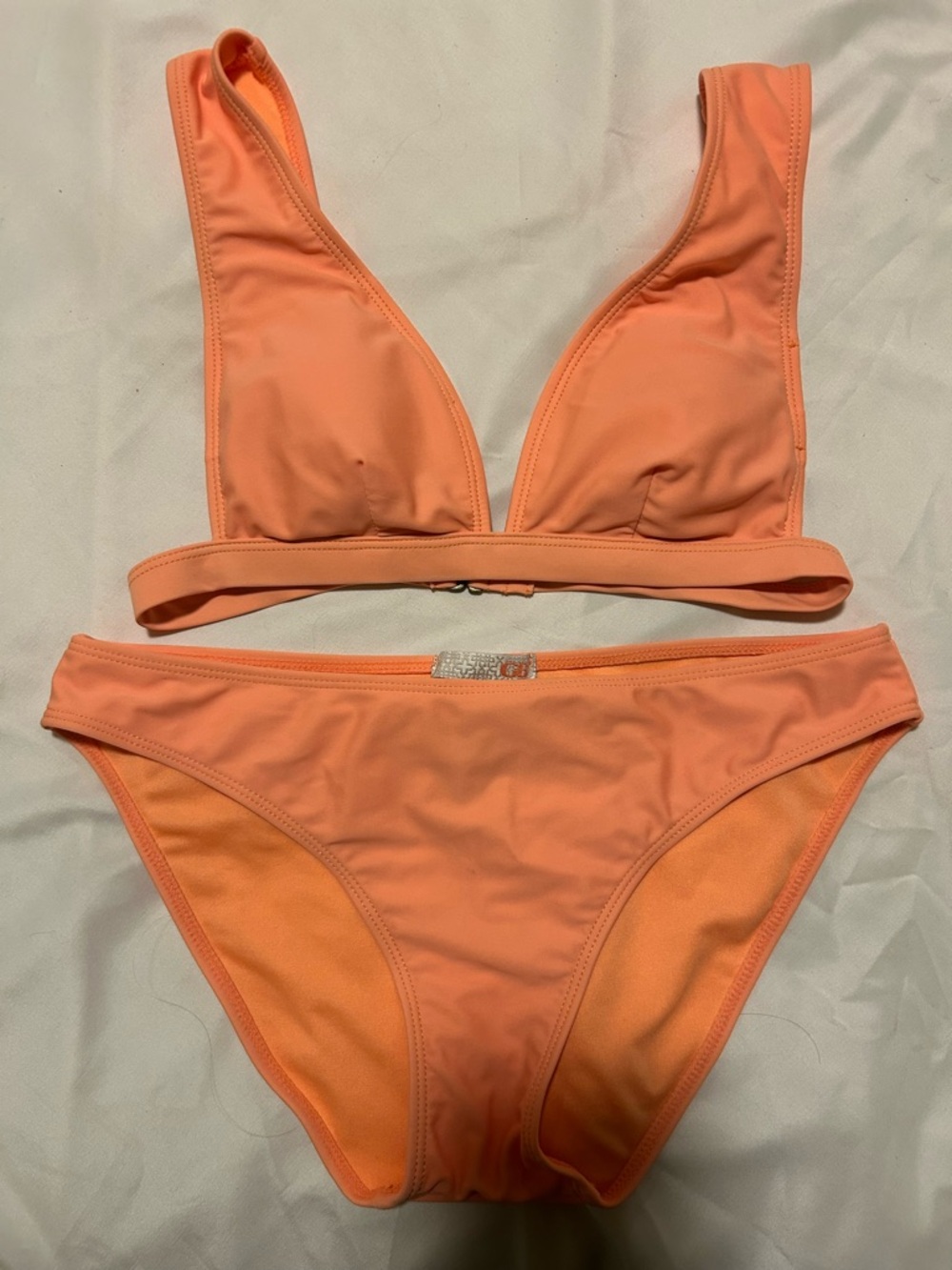 gianni bini orange bikini